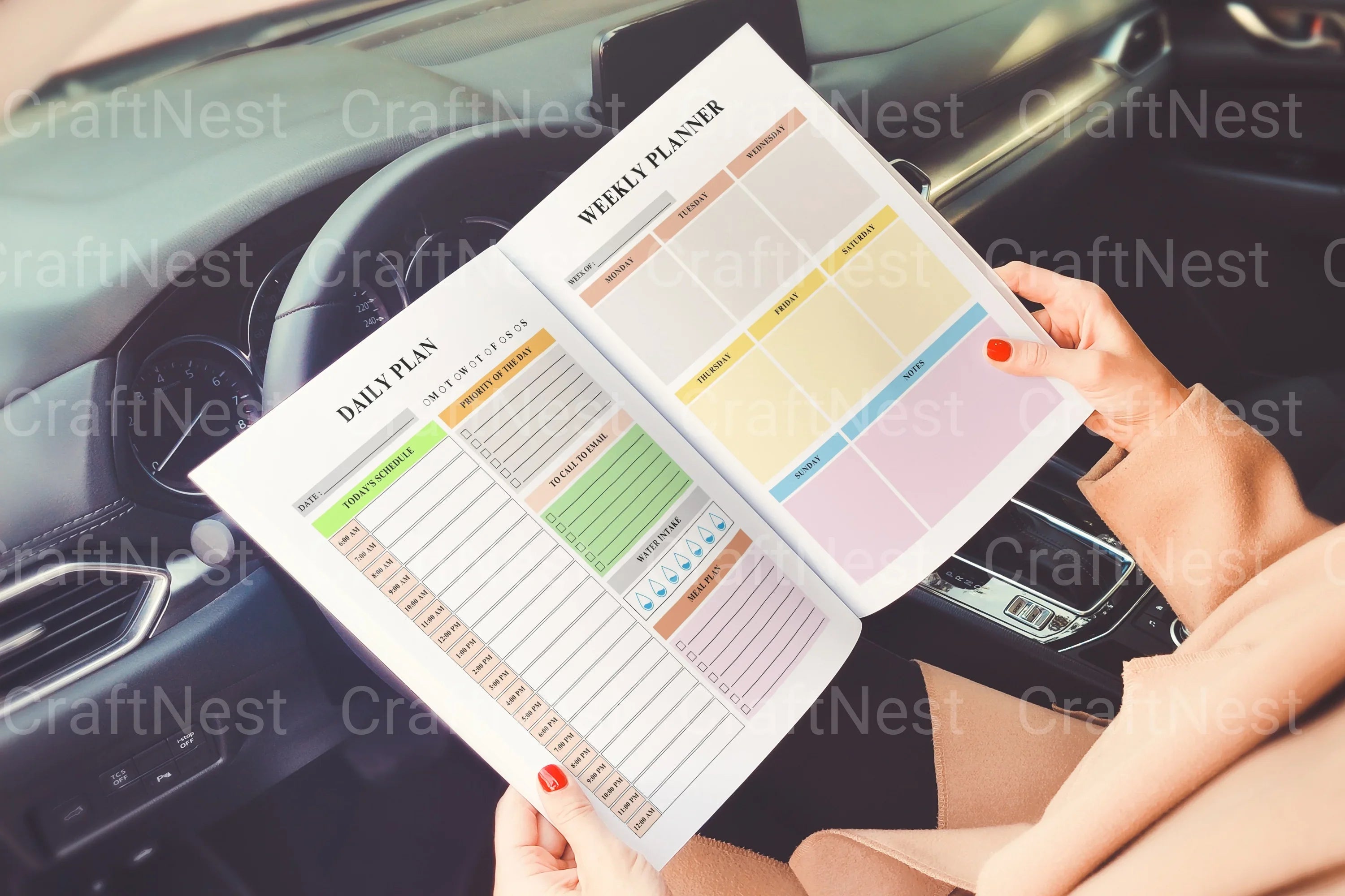 Boost Your Efficiency with the Productivity Planner - CraftNest - Digital Crafting and Art