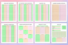 Garden Planner Starting at 100 - CraftNest - Digital Crafting and Art