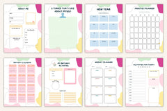 12-Month Kids Activity Organizer - CraftNest - Digital Crafting and Art
