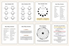 Moon Phases Rituals Guide - CraftNest - Digital Crafting and Art