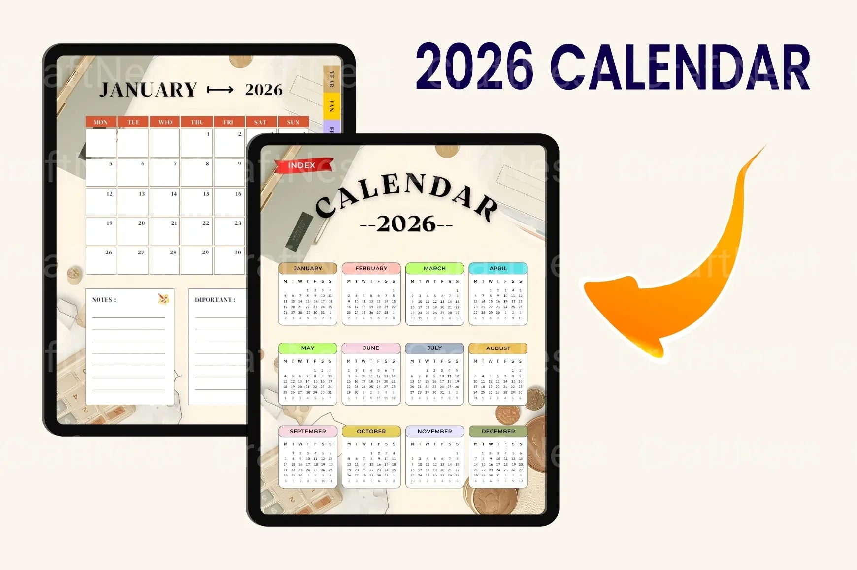 Savings Expense Tracker Tool - CraftNest - Digital Crafting and Art