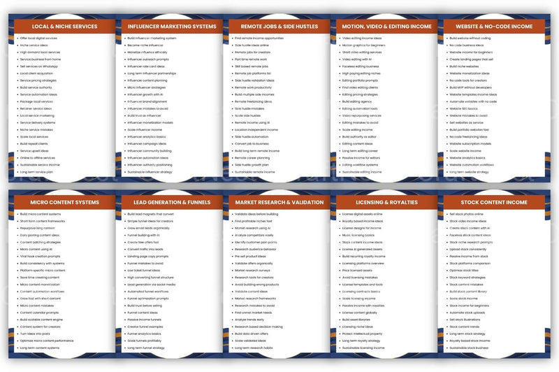 Creator Income Prompts for Boosting Earnings - CraftNest - Digital Crafting and Art