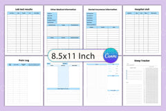 Medical Binder Organizer - CraftNest - Digital Crafting and Art