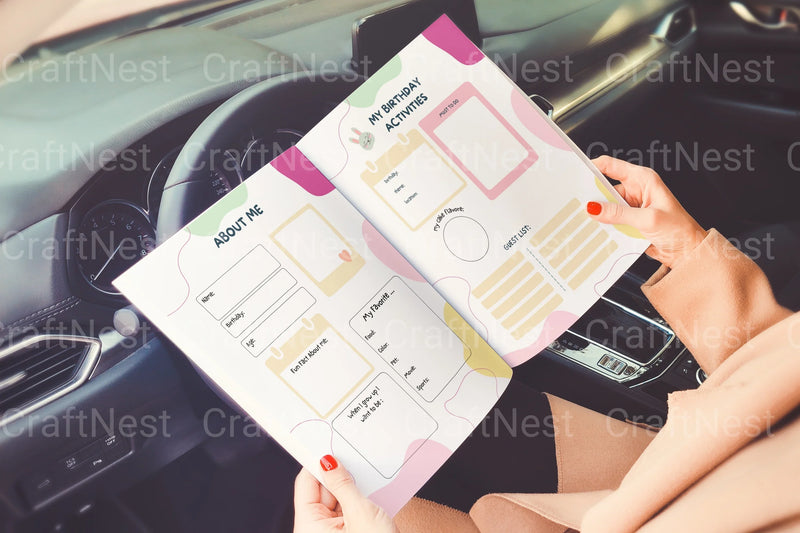 Yearly Activities Planner for Kids - CraftNest - Digital Crafting and Art