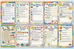 Kids Colorful Planner - CraftNest - Digital Crafting and Art