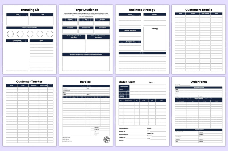 Small Business Planner 2023 - CraftNest - Digital Crafting and Art