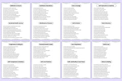 Mental Health Prompts for Wellness and Growth - CraftNest - Digital Crafting and Art