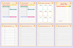 School Planner for Kids - CraftNest - Digital Crafting and Art