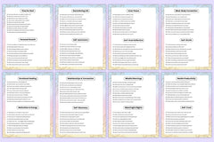 Self Care Prompts for Personal Wellbeing - CraftNest - Digital Crafting and Art
