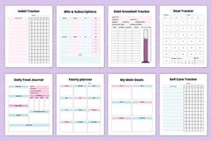 Happy Life Planner for Daily Inspiration - CraftNest - Digital Crafting and Art