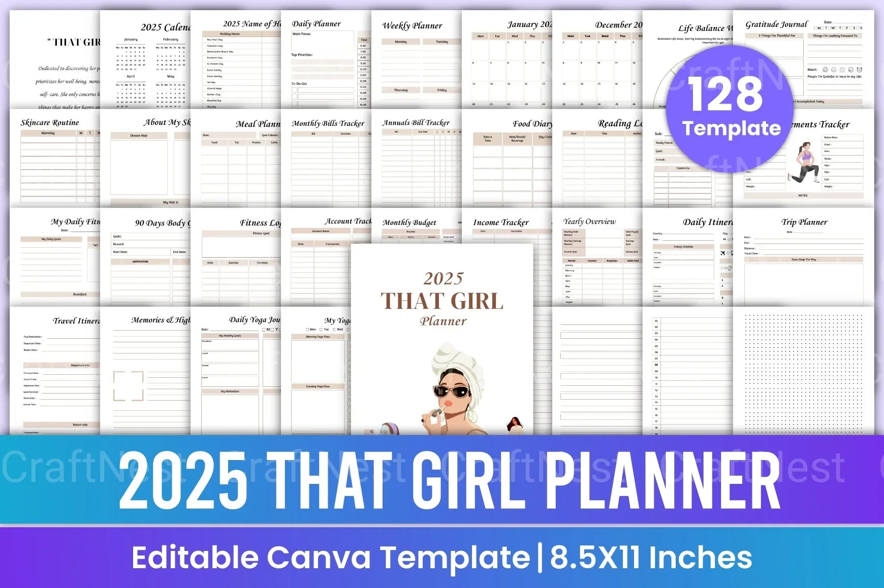 All-In-One Planner for Ultimate Organization - CraftNest - Digital Crafting and Art