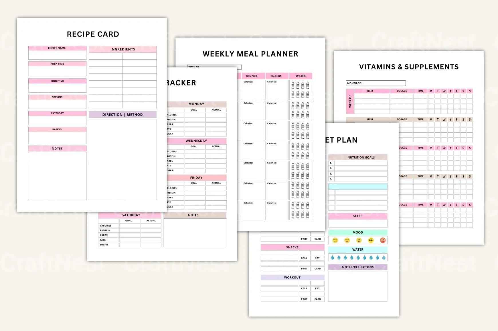 Ultimate Wellness Fitness Guide - CraftNest - Digital Crafting and Art