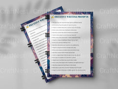 Creative Classroom Prompts Book - CraftNest - Digital Crafting and Art