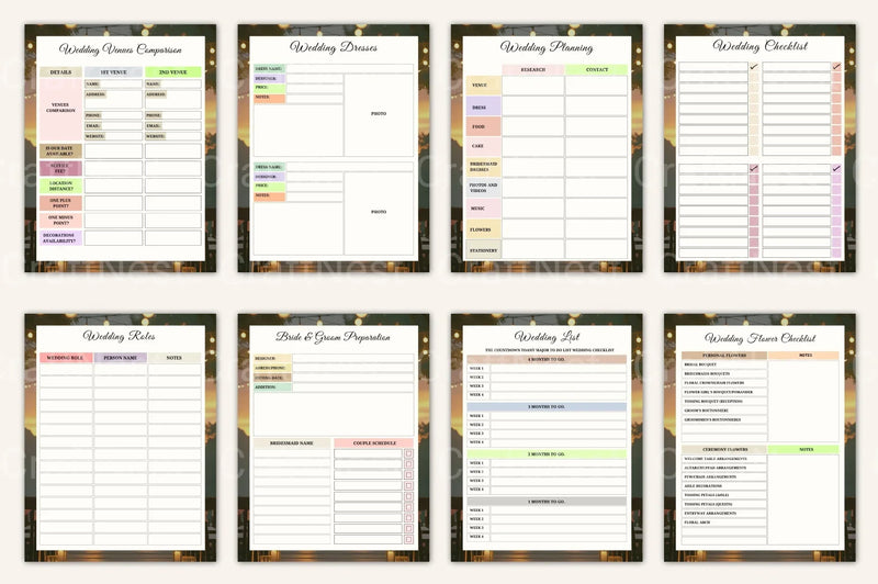 Wedding Planning Companion Guide - CraftNest - Digital Crafting and Art
