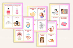 Shower Sequence Cards for Boys - CraftNest - Digital Crafting and Art