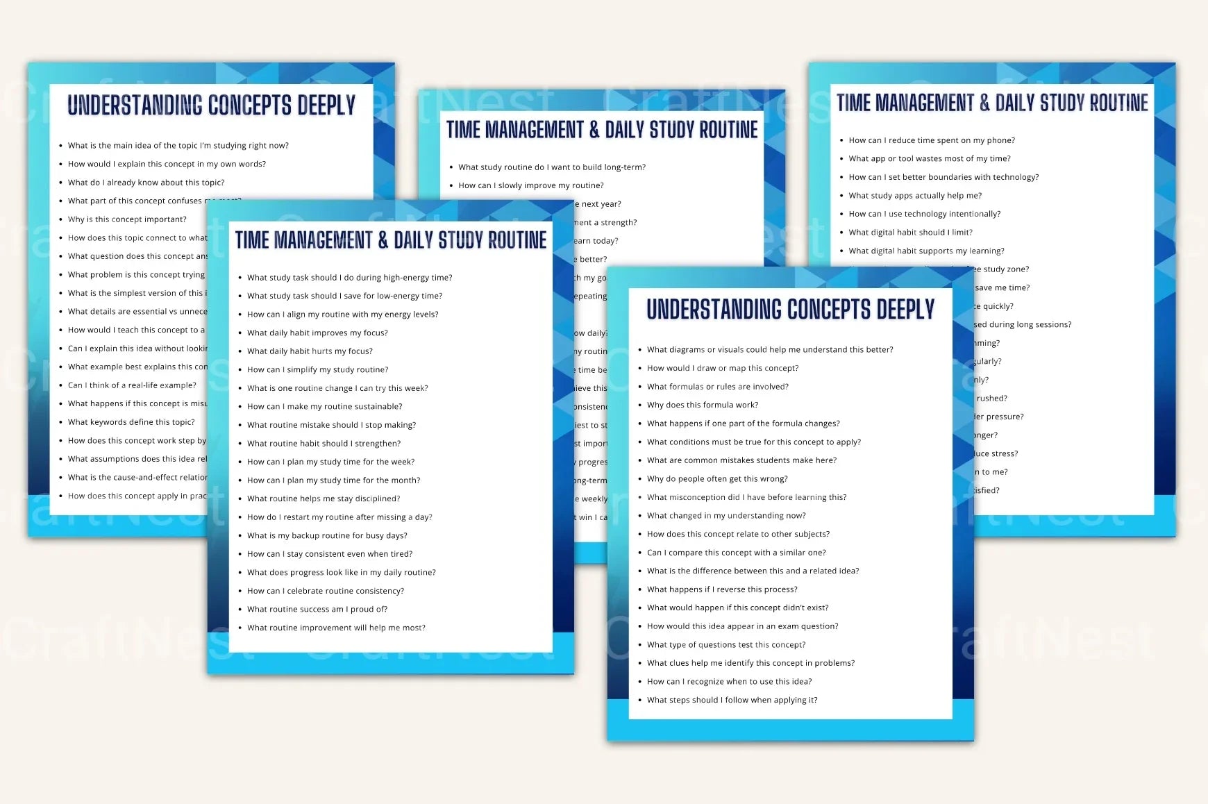 Exam Preparation Guide: Essential Tips and Strategies - CraftNest - Digital Crafting and Art