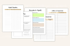 Mental Health Workbook for Personal Growth - CraftNest - Digital Crafting and Art
