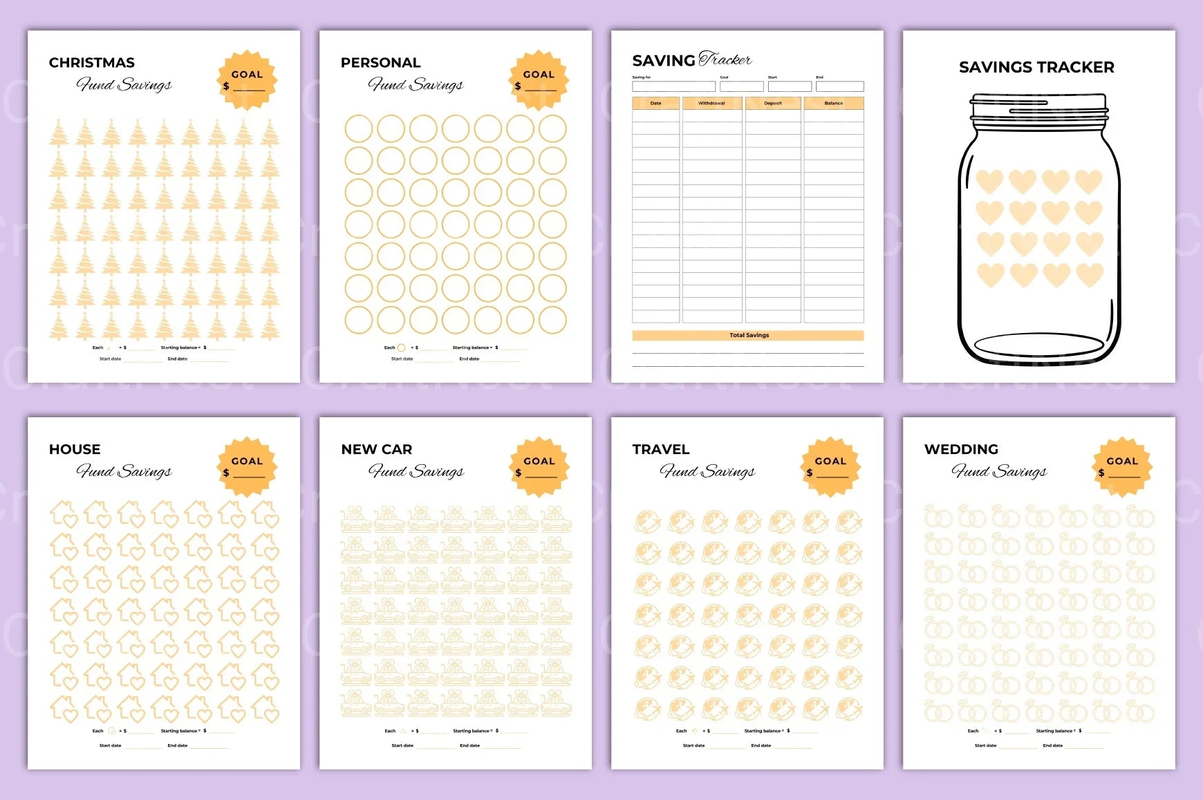 Money Saving Challenge: Boost Your Savings - CraftNest - Digital Crafting and Art