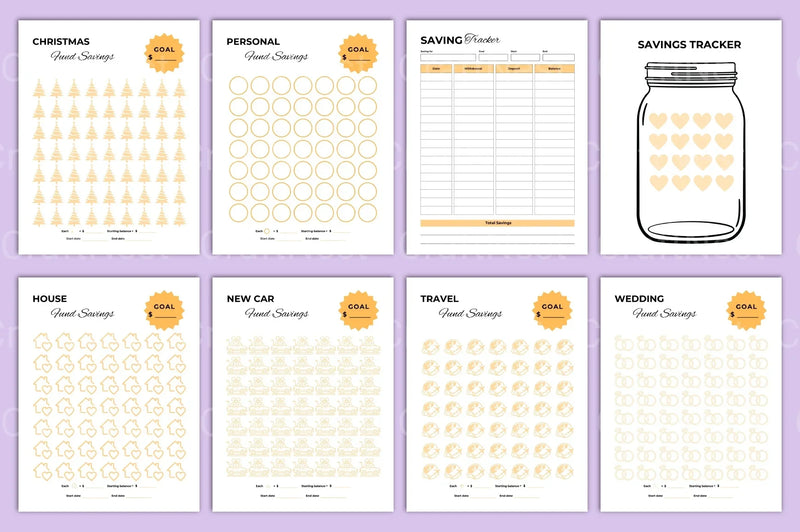 Money Saving Challenge: Boost Your Savings - CraftNest - Digital Crafting and Art
