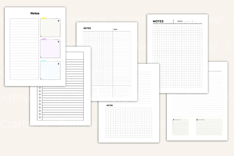 Notebook 100 - CraftNest - Digital Crafting and Art