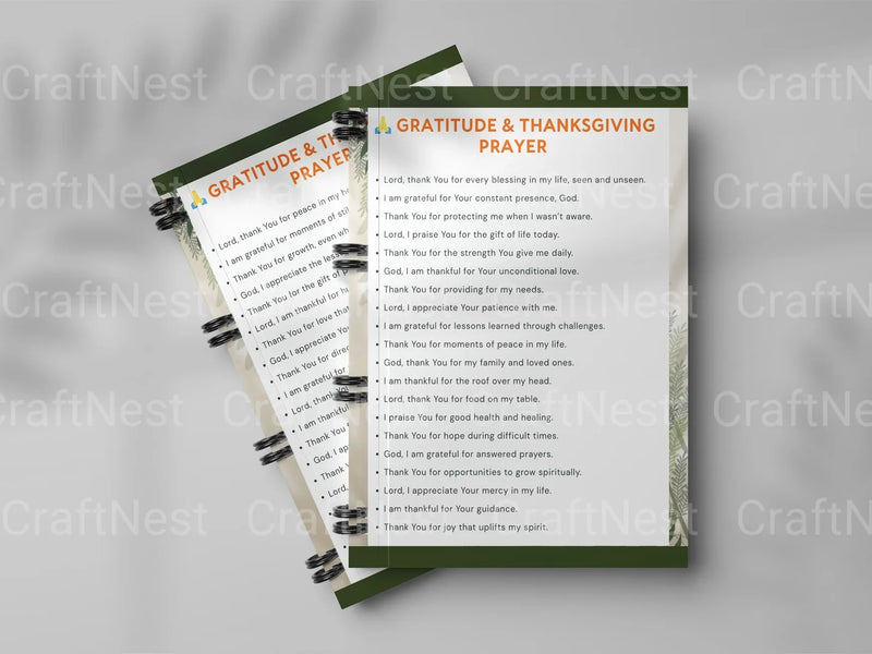Prayer Prompts for Spiritual Growth - CraftNest - Digital Crafting and Art