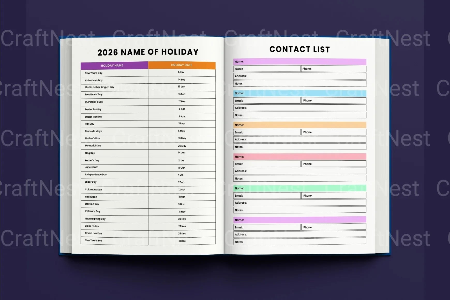 ADHD Cleaning Tracker: Stay Organized and Focused - CraftNest - Digital Crafting and Art