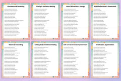 Manifestation Prompts Workbook for Personal Growth - CraftNest - Digital Crafting and Art