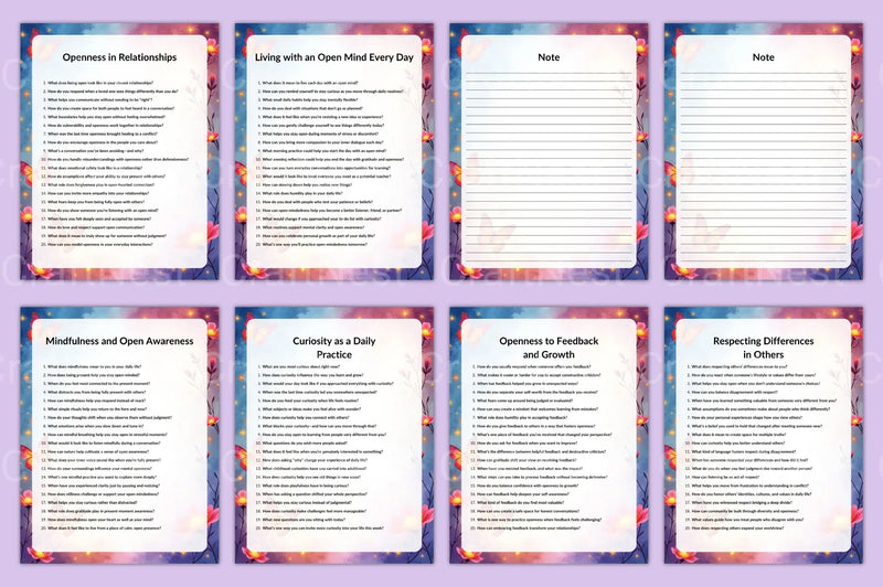 Open Mind Prompts for Creativity and Inspiration - CraftNest - Digital Crafting and Art