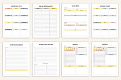 Homeschool Management Binder for Effective Organization - CraftNest - Digital Crafting and Art