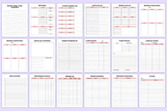 Craft Business Planner Guide - CraftNest - Digital Crafting and Art