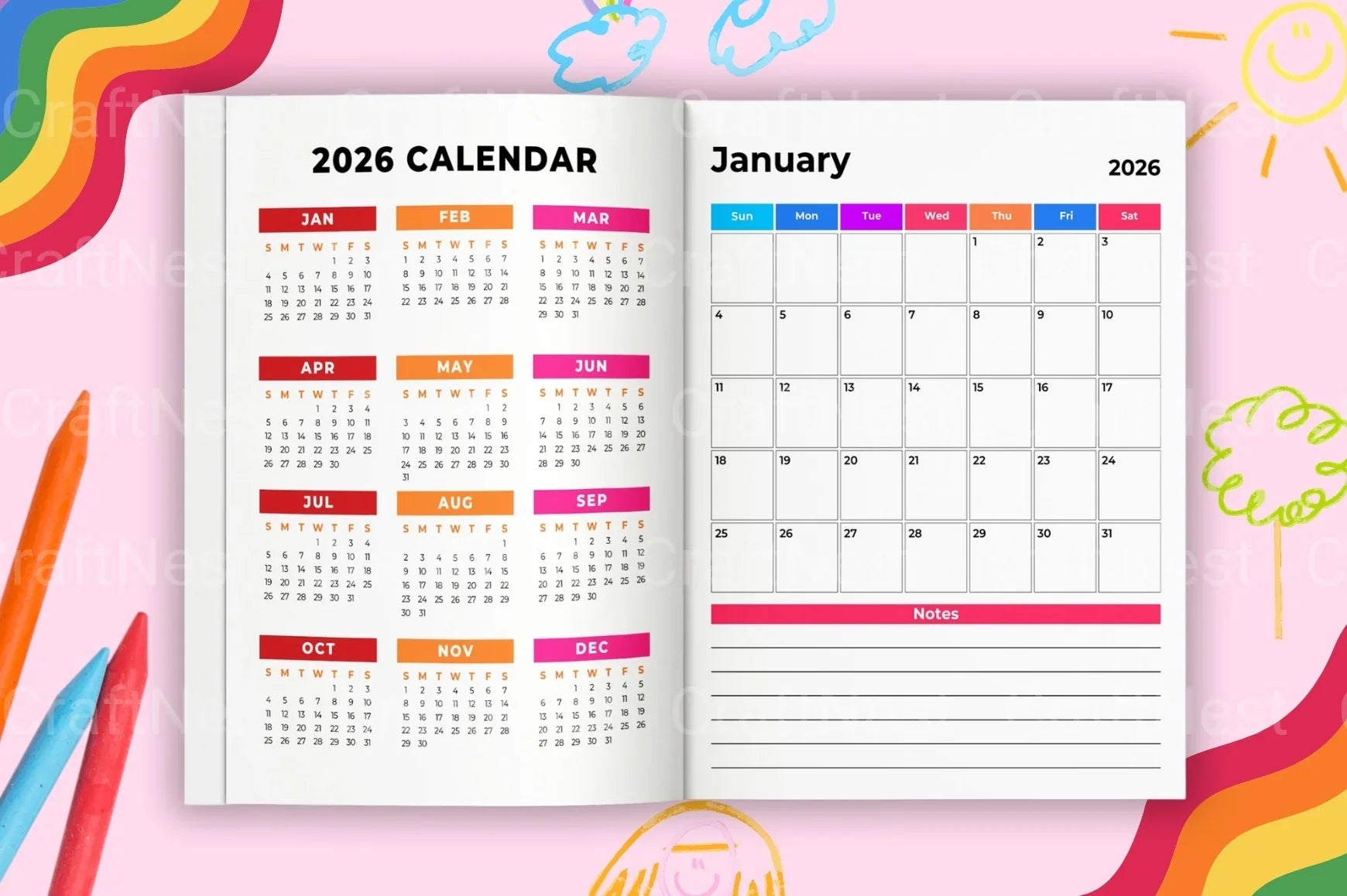 Kids Chore Charts for Effective Home Organization - CraftNest - Digital Crafting and Art