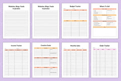 Craft Business Planner Guide - CraftNest - Digital Crafting and Art