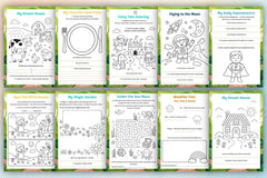 Little Minds Adventure Book - CraftNest - Digital Crafting and Art
