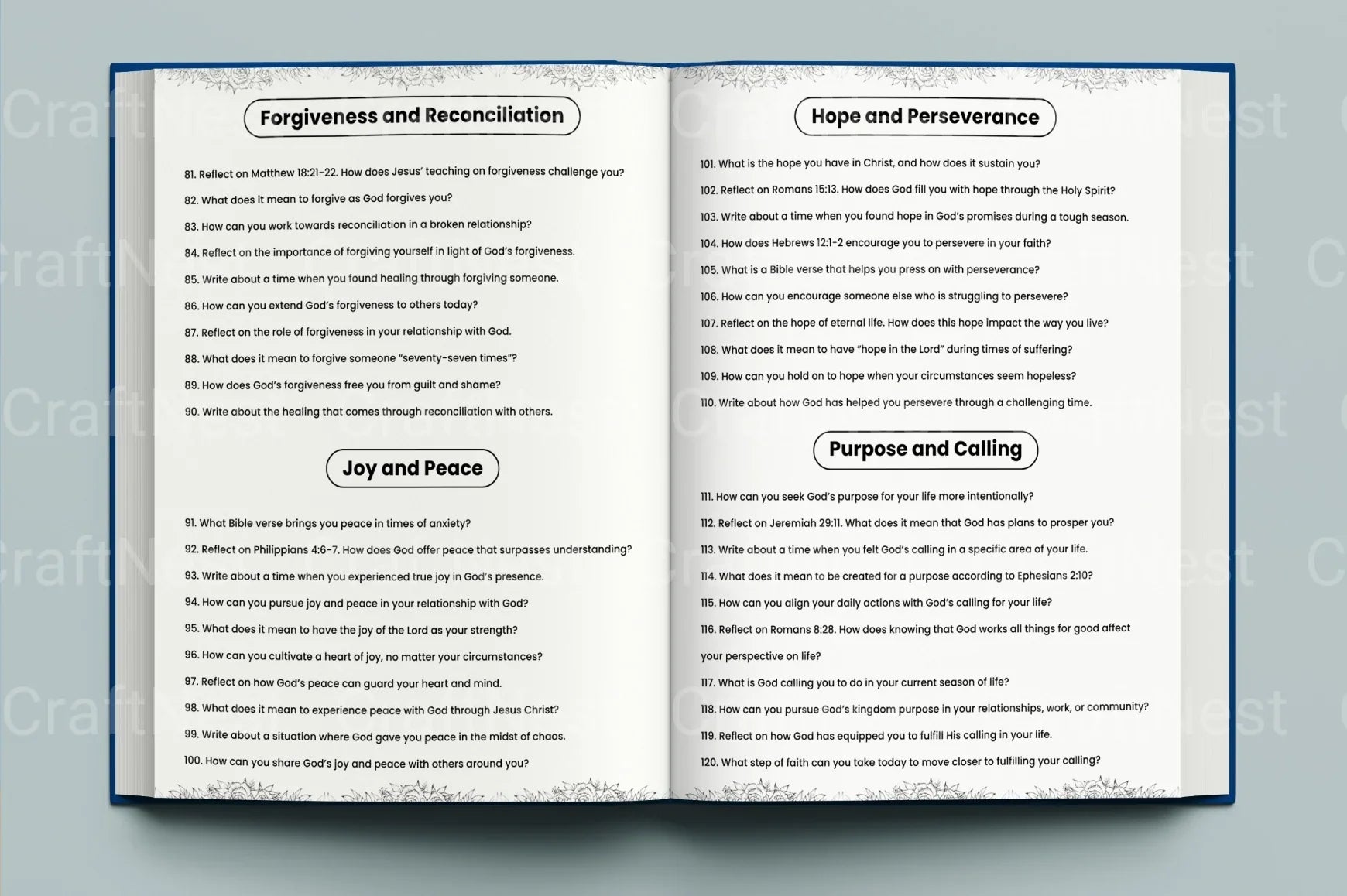 Bible Prompts for Inspiration - CraftNest - Digital Crafting and Art