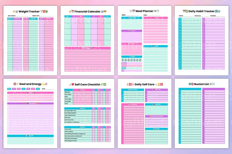 Women's Planner - CraftNest - Digital Crafting and Art