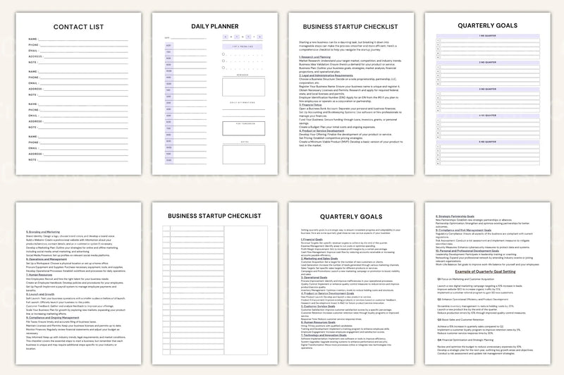 Entrepreneur Success Workbook - CraftNest - Digital Crafting and Art