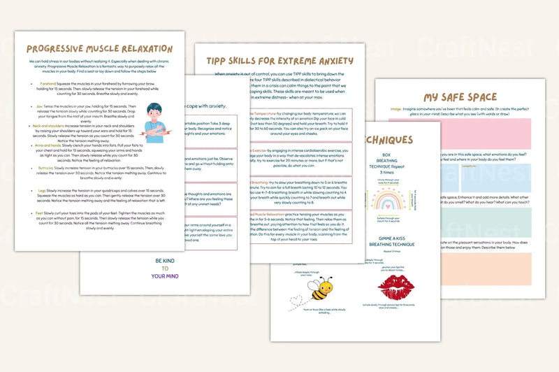 Anxiety and ADHD Management Strategies - CraftNest - Digital Crafting and Art