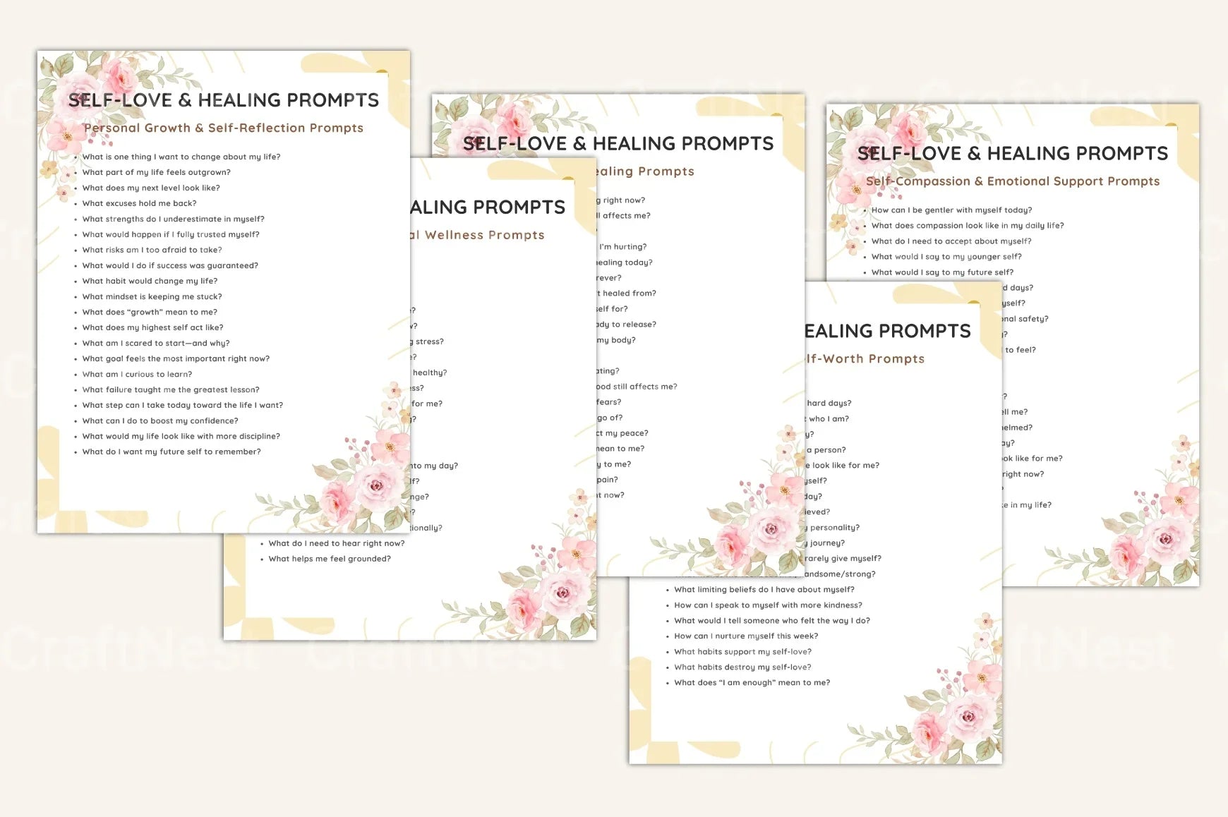 Ultimate All-In-One Prompts Book - CraftNest - Digital Crafting and Art