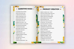 Profit Prompts Planner for Success - CraftNest - Digital Crafting and Art