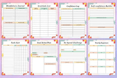 Self Care Planner: Enhance Your Wellbeing - CraftNest - Digital Crafting and Art