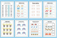 Count and Color Activity for Kids - CraftNest - Digital Crafting and Art