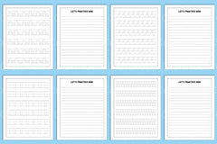 Learning to Trace: Children's Activity Book - CraftNest - Digital Crafting and Art
