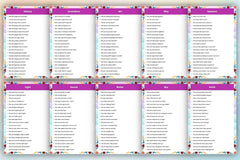 Colorful Curiosity Prompts for Creative Inspiration - CraftNest - Digital Crafting and Art