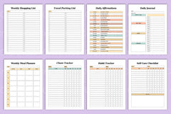 Self Care Planner Guide - CraftNest - Digital Crafting and Art