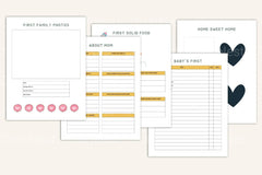 Baby Milestone Tracker - CraftNest - Digital Crafting and Art