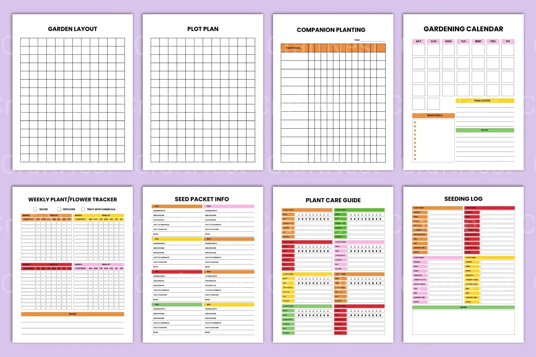Garden Planner Guide - CraftNest - Digital Crafting and Art