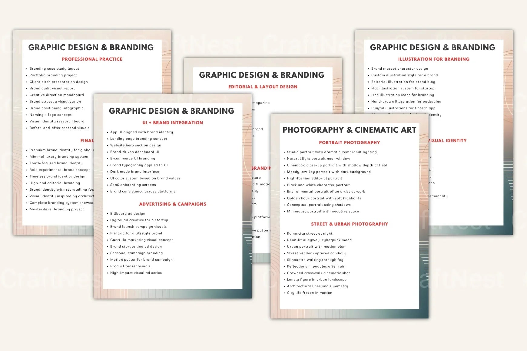 Creative Visual Prompt Book for Inspiration - CraftNest - Digital Crafting and Art