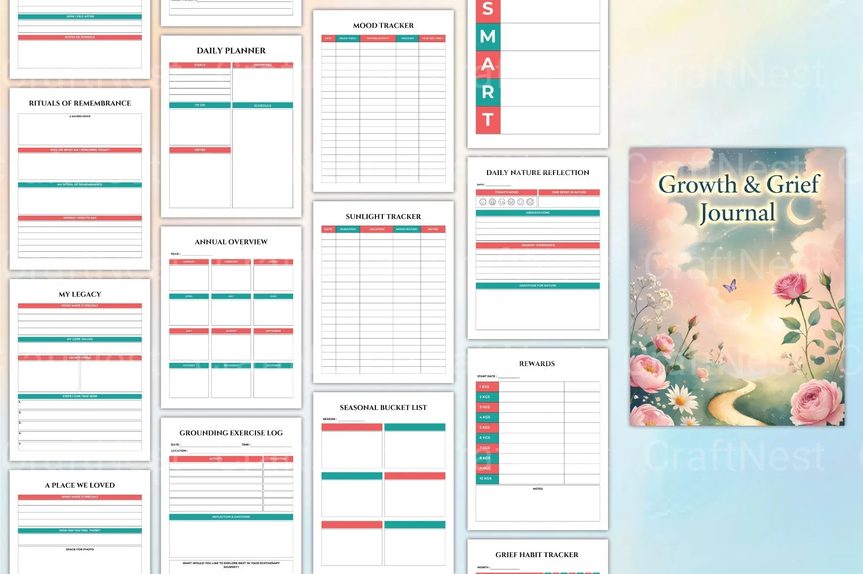 Growth Grief: Navigating Change and Loss - CraftNest - Digital Crafting and Art
