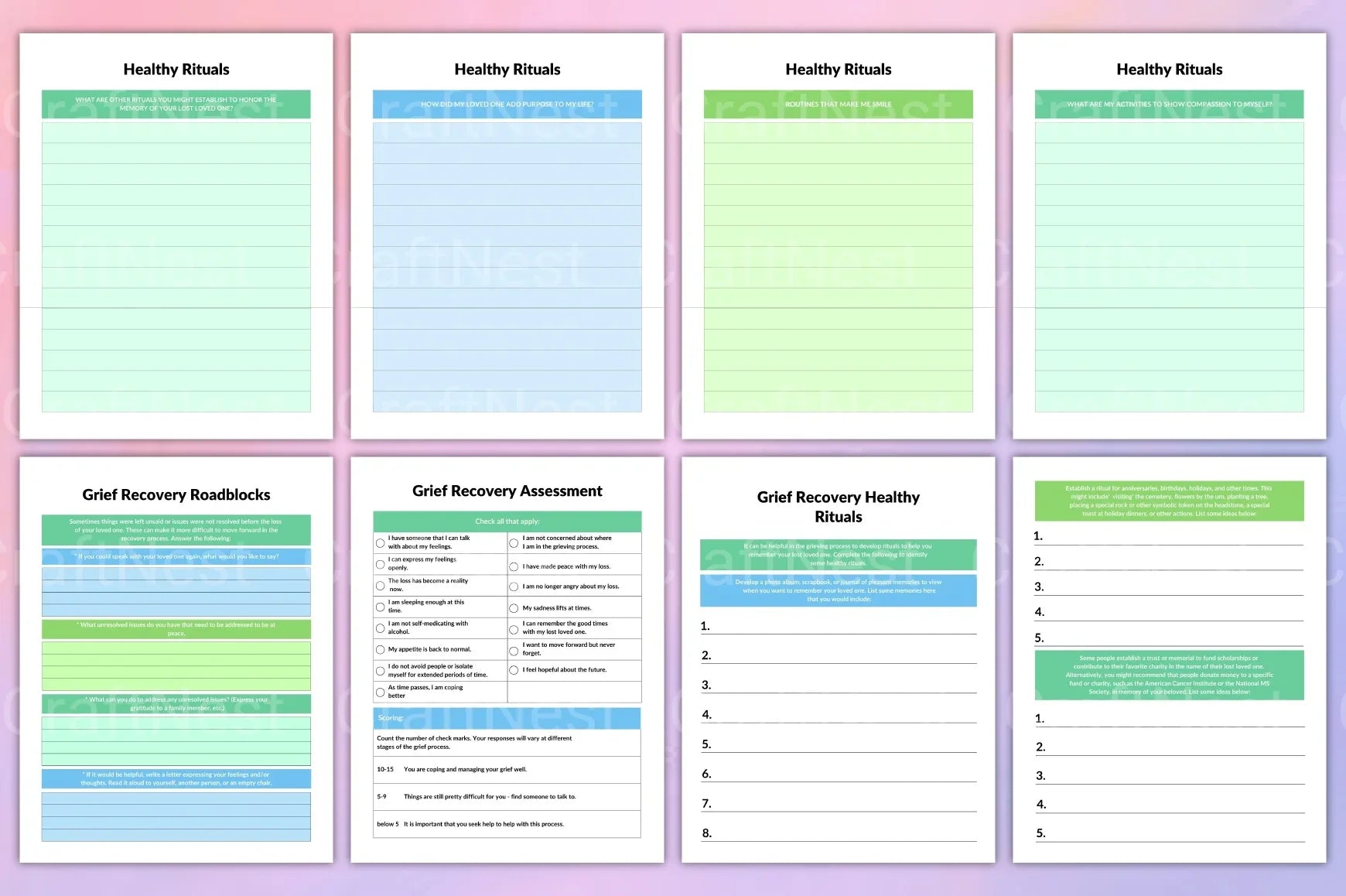 Grief Therapy Guide - CraftNest - Digital Crafting and Art