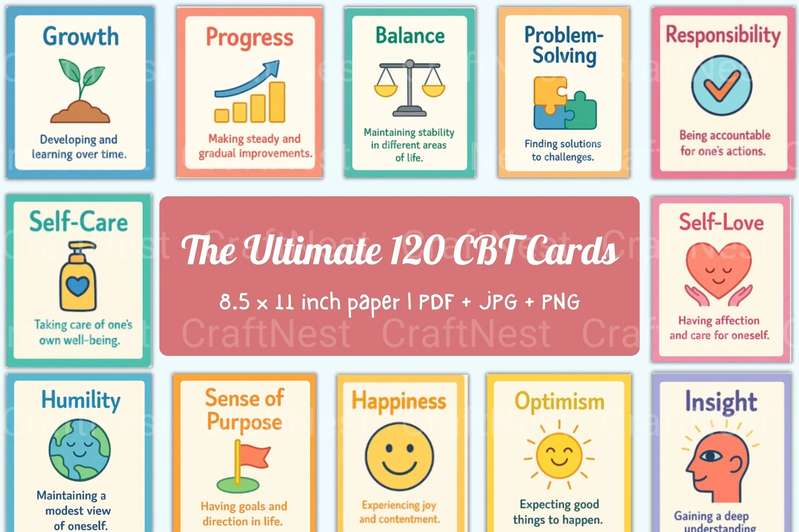 The Ultimate CBT Card Collection - CraftNest - Digital Crafting and Art